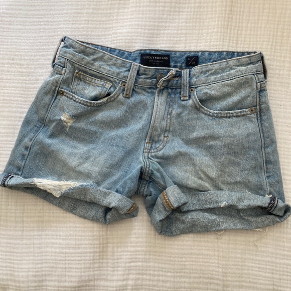 Lucky brand mid rise shorts size 25 - Picture 1 of 2
